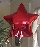 Red Star Balloon