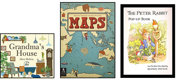 Grandma's House, Maps, Peter Rabbit Pop-Up Book